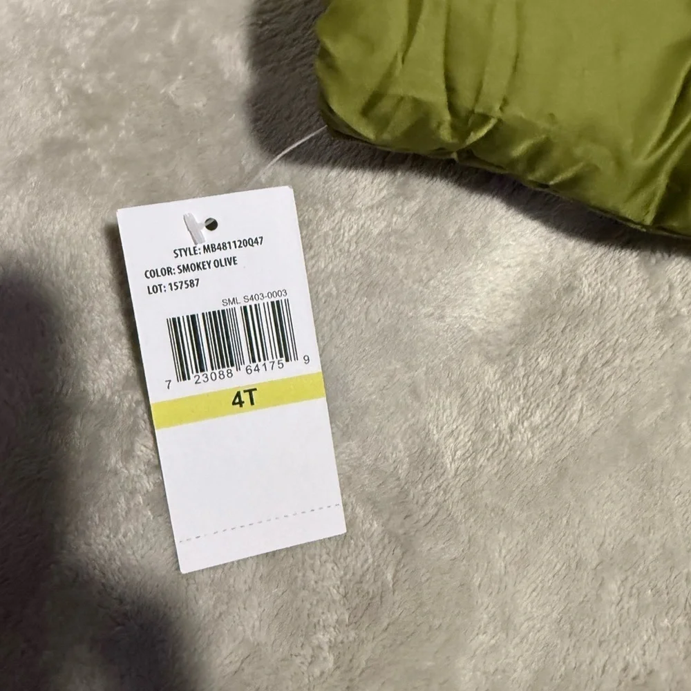 Michael Kors Olive Puffer Jacket